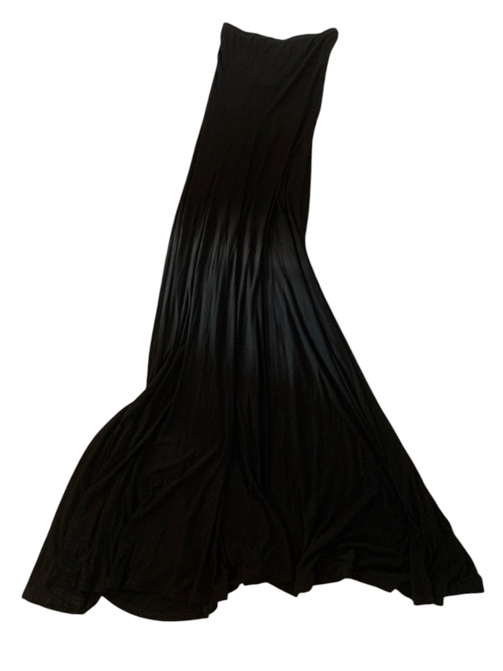 Felicity & Coco Black Strapless Maxi Dress Size XS